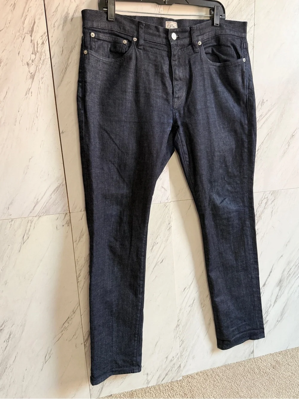 J. Crew 484 Slim Fit Dark Indigo Jeans Size 36x32